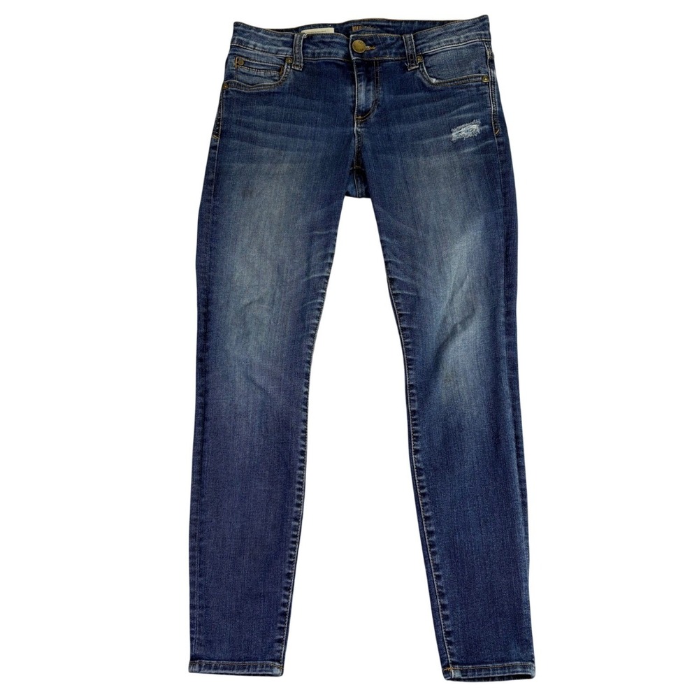 Kut from the Kloth Womens 4 S (30x26) Short Toothpick Skinny Jeans Slim Stretch